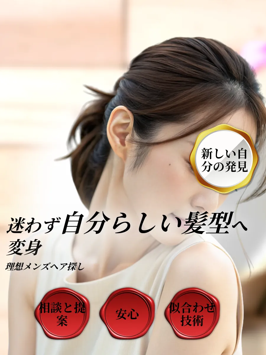 美容院 髪型 決まってない男のヘアスタイル相談