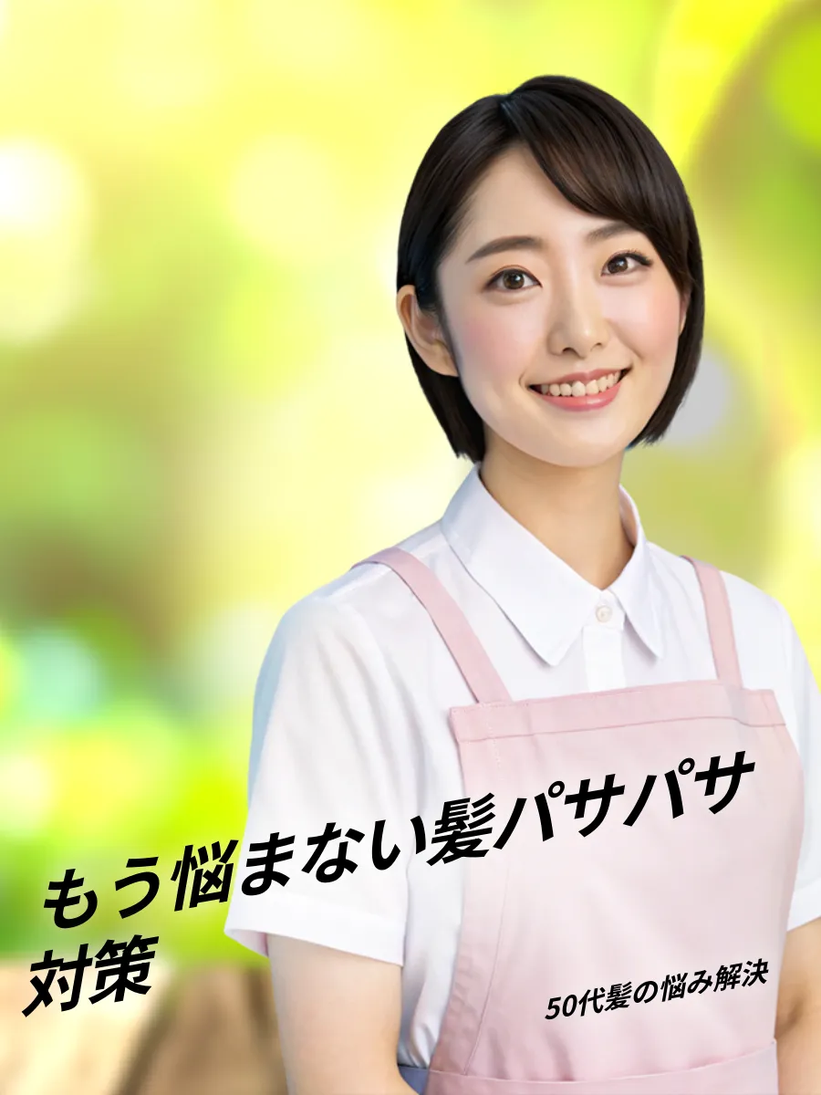 50代髪パサパサ対策の総合案内