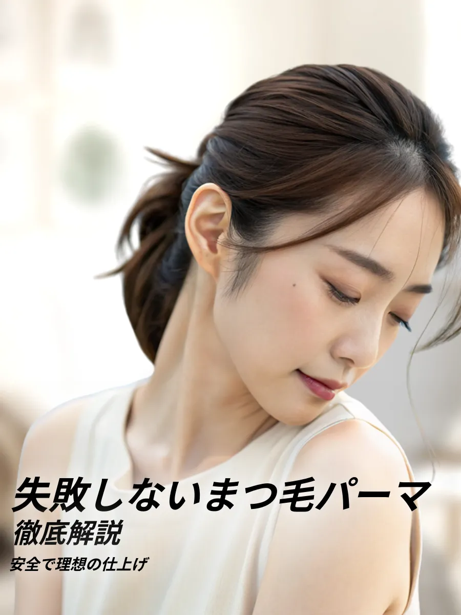 まつ毛パーマ失敗例の解説