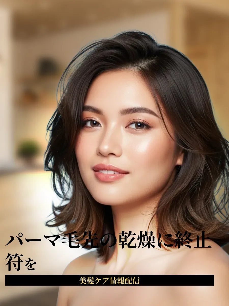 パーマ毛先パサパサ改善