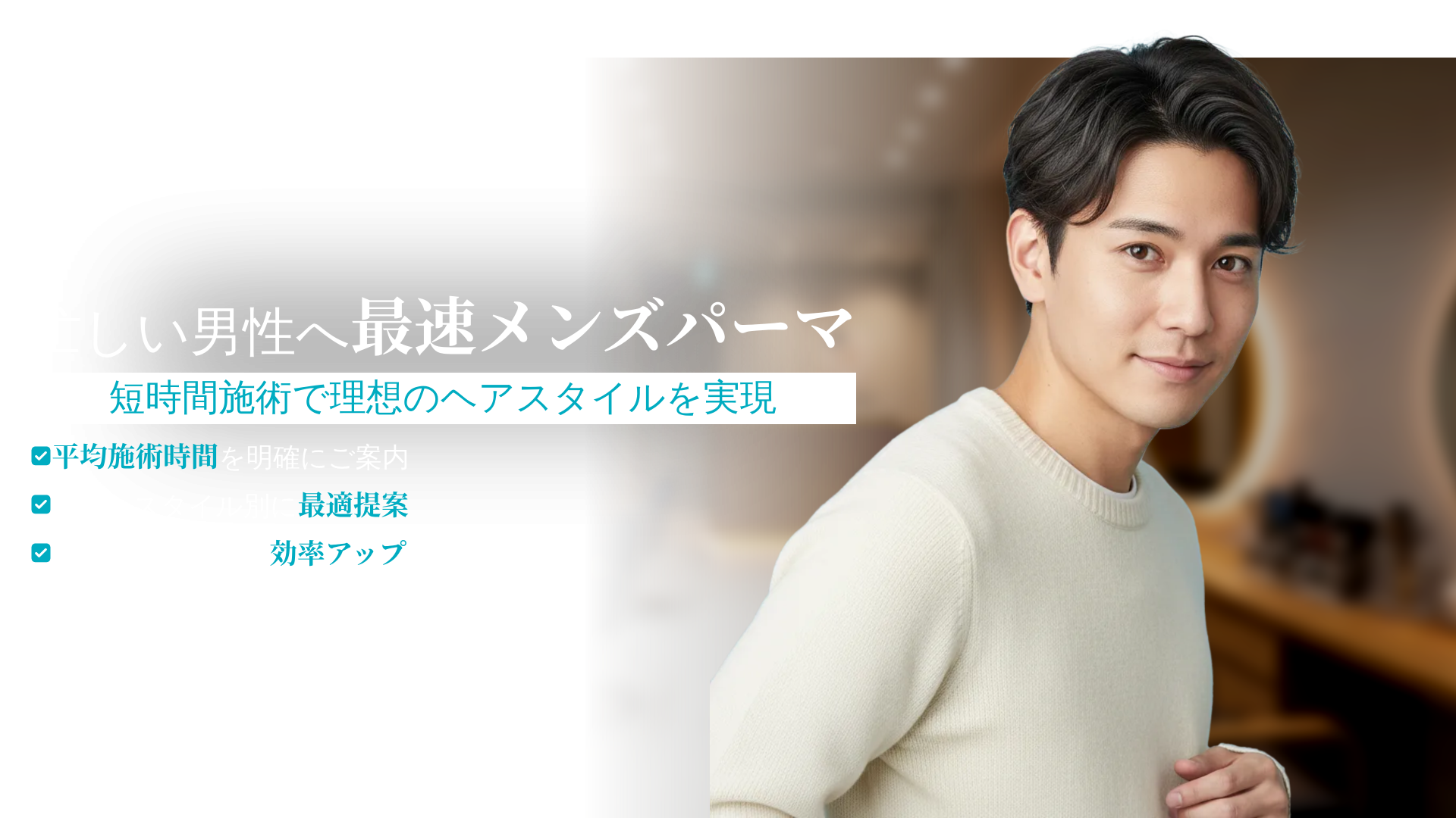 パーマ施術時間を美容院で徹底解説｜男性が知るべきメンズパーマの所要時間と効率的な予約のコツ